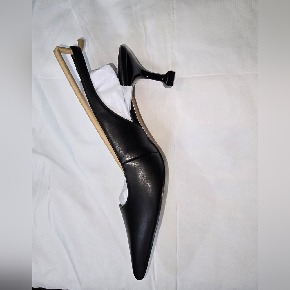 Size 6.5 NIB!‎ Katy Perry Slingback Black Heels - Picture 5 of 9